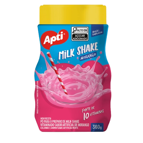 MILK SHAKE APTI 360G MORANGO POTE