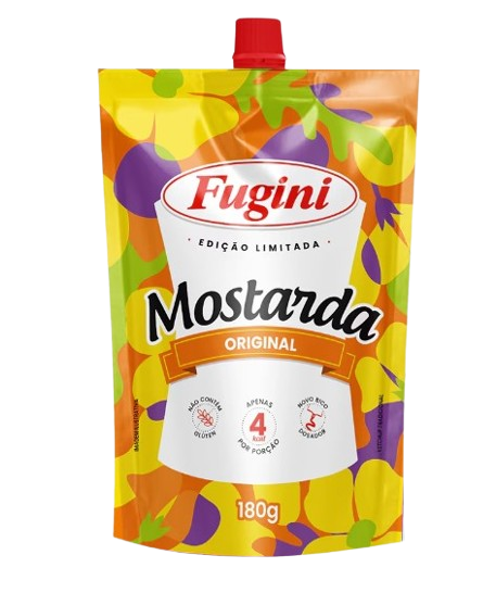 MOSTARDA FUGINI 180G SACHE C/ BICO