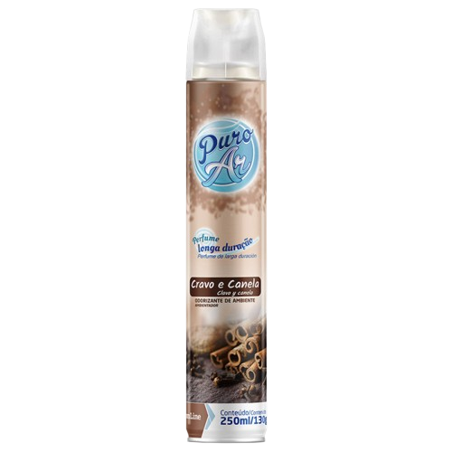 NEUTRALIZADOR PURO AR 250ML - CRAVO E CANELA
