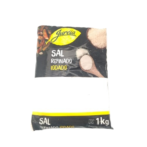 SAL REFINADO IODADO 1KG JUREIA