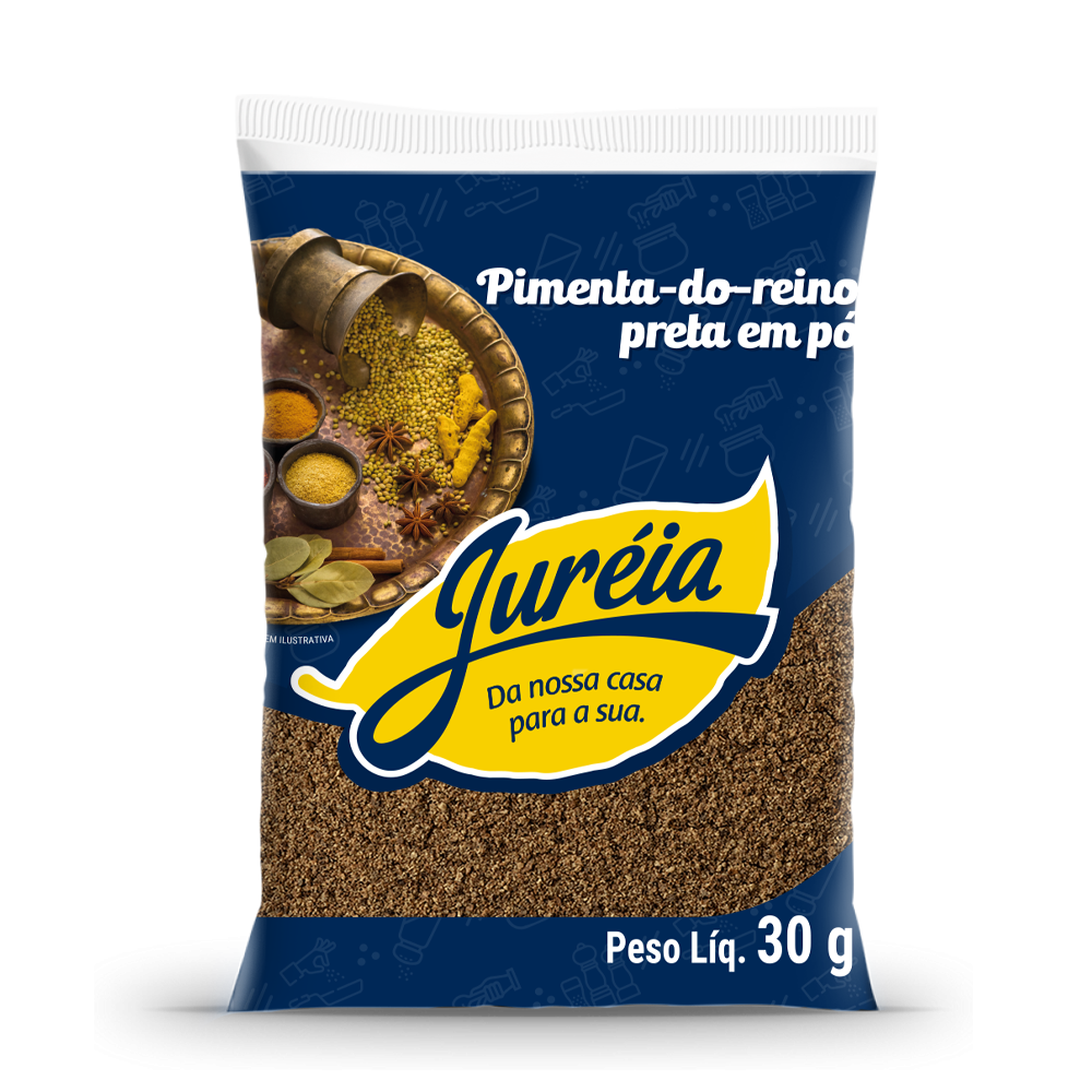 PIMENTA DO REINO PRETA EM PO JUREIA 30G 