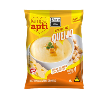 CREME DE QUEIJO TEMPERAPTI 68G