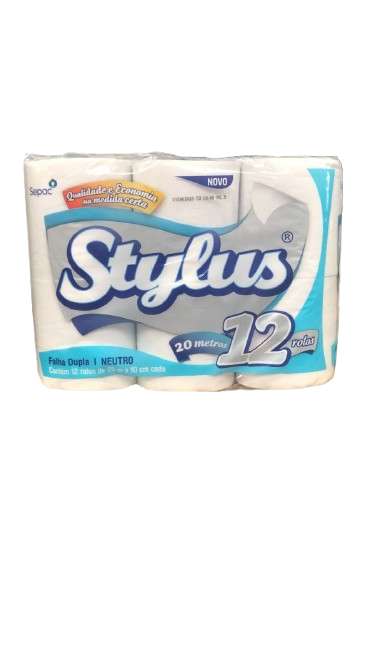 PAPEL H STYLUS C/12 FOLHA DUPLA 20M
