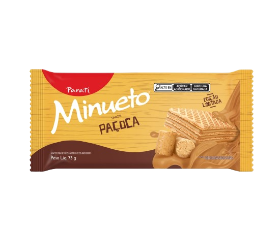 WAFER MINUETO 73G PAÇOCA