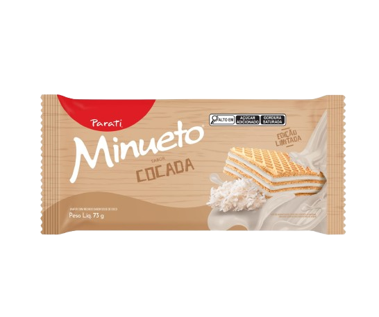 WAFER MINUETO 73G COCADA