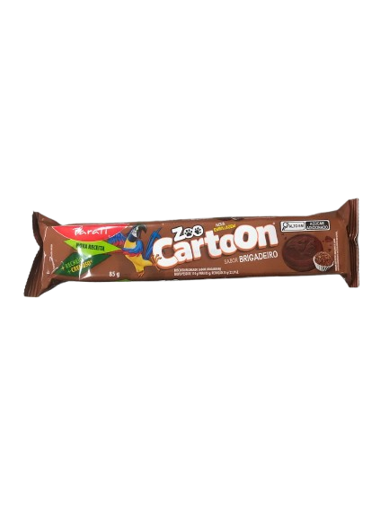 BISC RECH CARTOON 85G BRIGADEIRO