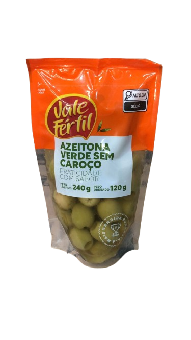 AZEITONA VERDE VALE FERTIL 120G S/CAROCO SACHE