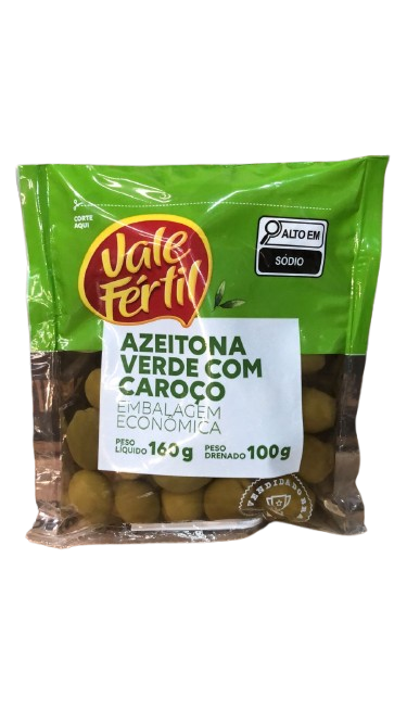 AZEITONA VALE FERTIL C/CAROÇO 100G SACHE