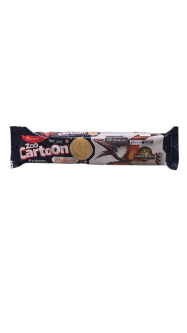BISC RECH CARTOON 85G MARSHMALLOW JURASSIC