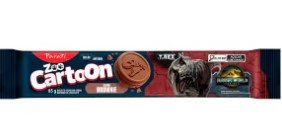 BISC RECH CARTOON 85G BROWNIE JURASSIC