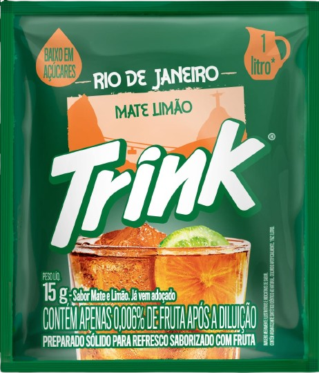 REFRESCO TRINK 15G MATE LIMÃO