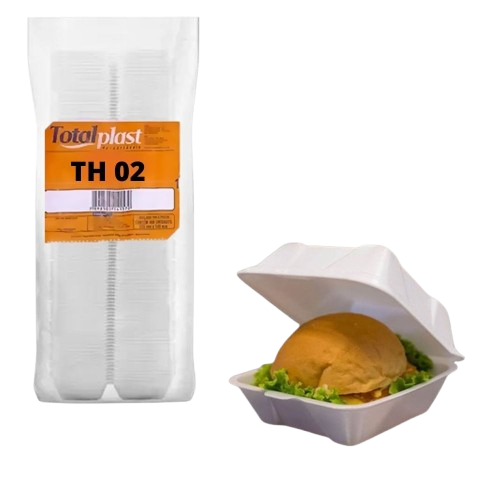 HAMBURGUEIRA TOTALPLAST TH-02 C/100