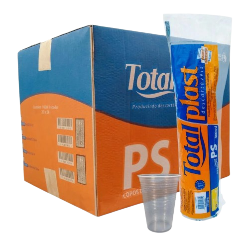 COPO PLASTICO TOTALPLAST 500 ML C/50