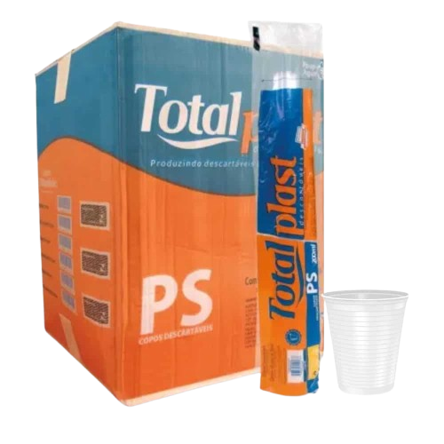 COPO PLASTICO TOTALPLAST 150 ML C/100