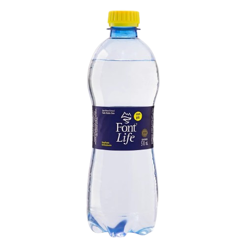 AGUA MINERAL FONT LIFE 510 ML C/G