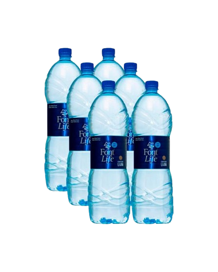 AGUA MINERAL FONT LIFE 1500 ML S/G