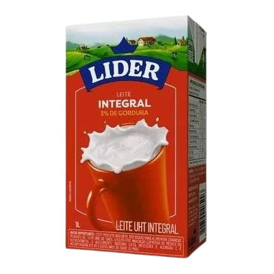 LEITE LIDER INTEGRAL 1 L COM TAMPA