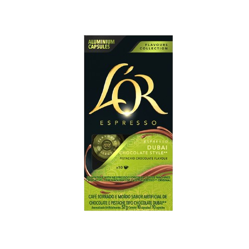 LOR CAPSULA DUBAI CHOC C/10