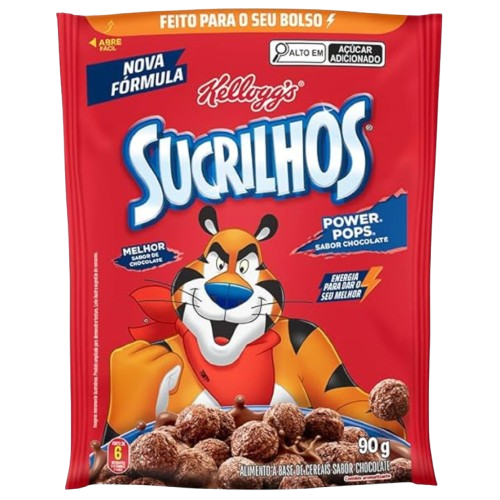 CEREAL SUCRILHOS 90G POWER CHOC BAG