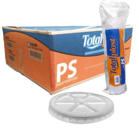 TAMPA TOTALPLAST COPO 300 ML