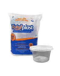 KIT POTE E TAMPA TOTALPLAST 350ML REDOND