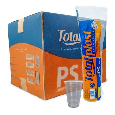 COPO PLASTICO TOTALPLAST 500 ML C/50