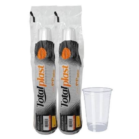COPO LISO TOTALPLAST PP 330ML C/50