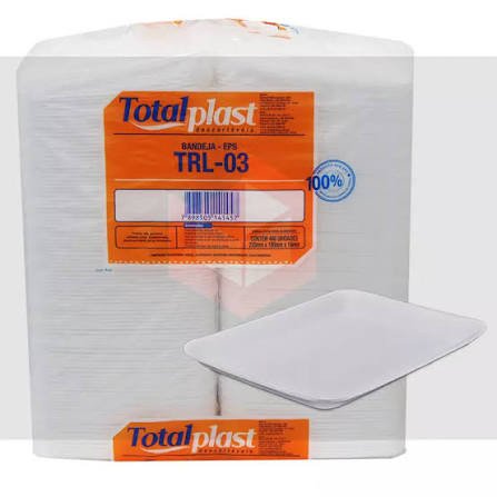 BANDEJA TOTALPLAST TRL-03 C/100