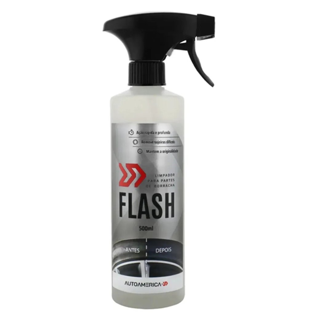 Flash Limpador de Borracha 500ml- Autoamerica