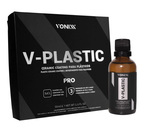 V-Plastic Ceramic Coating Pro para Plásticos 50ml Vonixx 