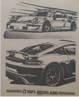 PAPEL TAPETE PORSHE 