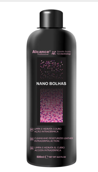 Limpeza E Hidratação P/ Couro Nano Bolhas 500ml Alcance