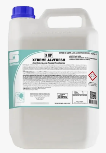Alvejante Sem Cloro Xtreme Alvfresh Spartan 5 Litros