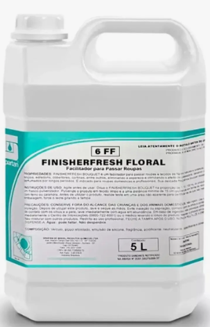 Finishefresh Floral Finalizador De Roupas Tecidos Perfuma 5l