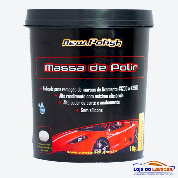 Massa de Polir New Polish 1kg