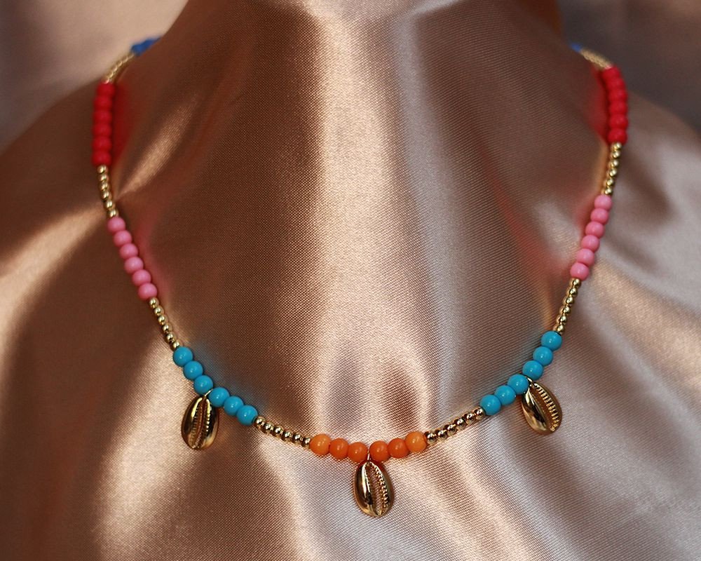 Colar Búzio Dourado