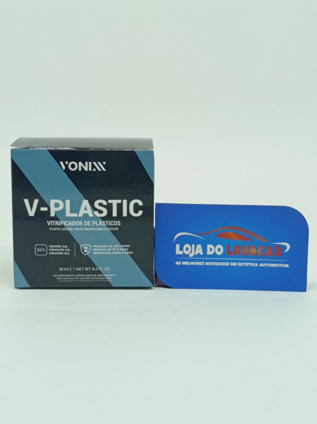 V- Plastic Ceramic Coating Para Plásticos 