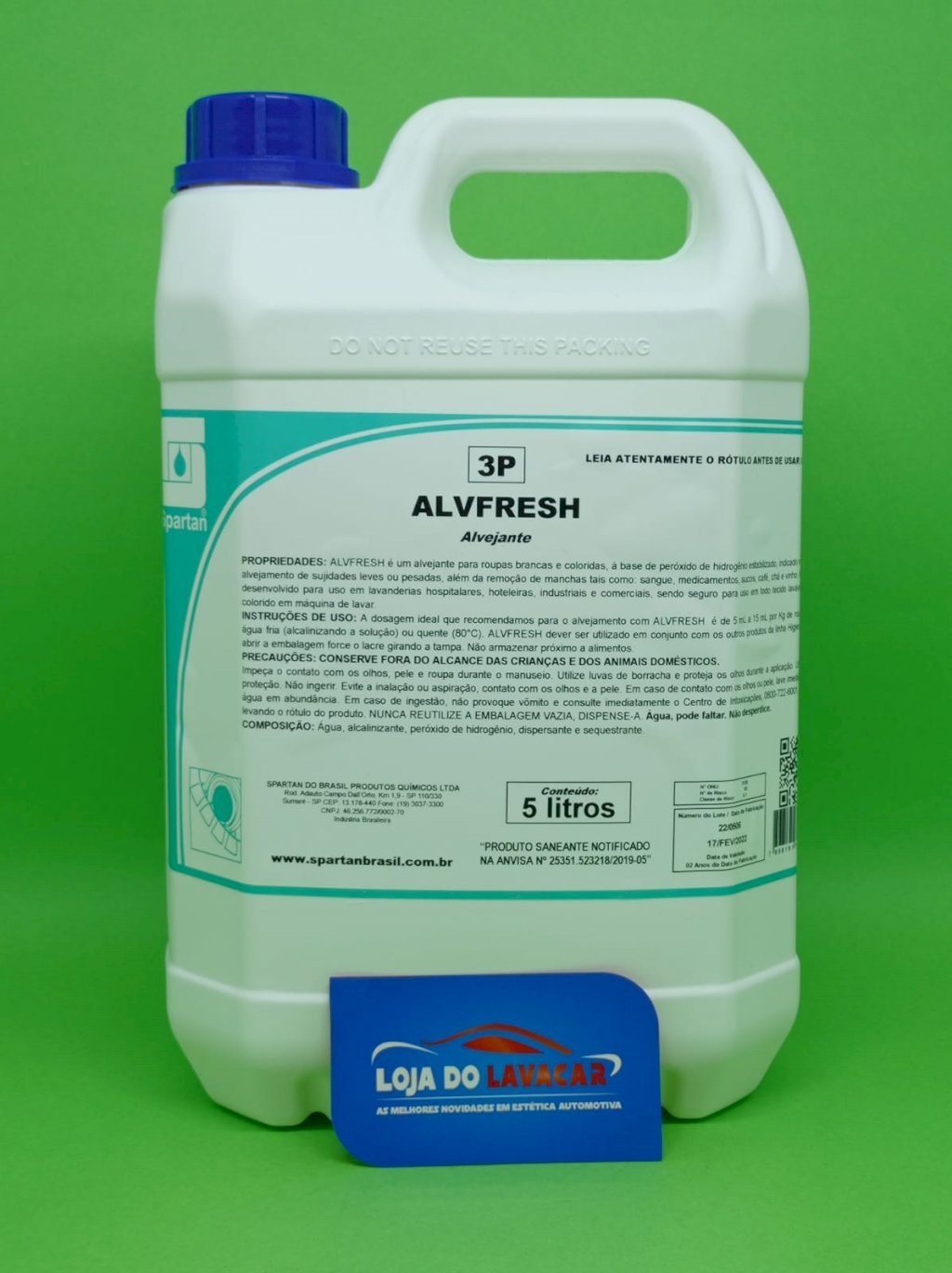 AlvFresh 5 litros Spartan