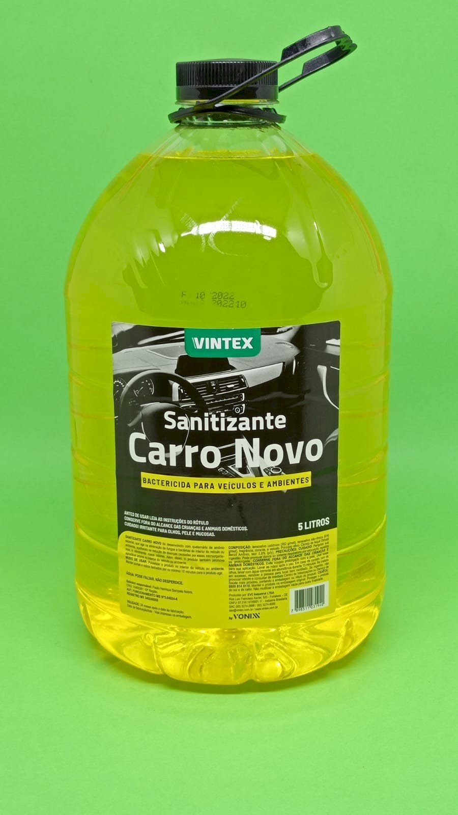 Sanitizante Carro Novo Vonixx 5L