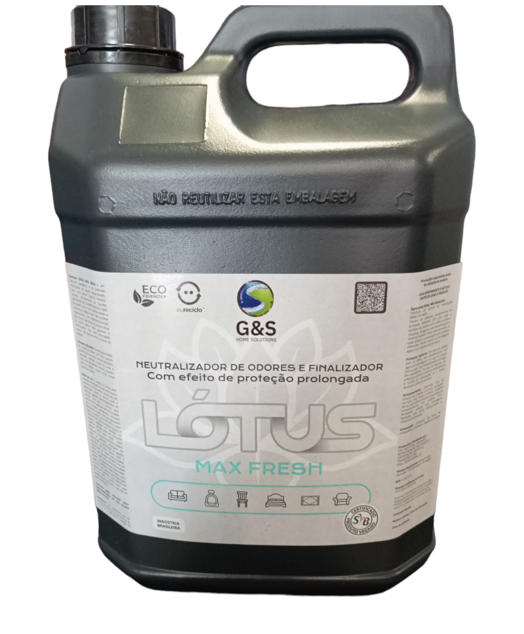 Neutralizador de Odores e Finalizador- Max Fresh 5 Litros