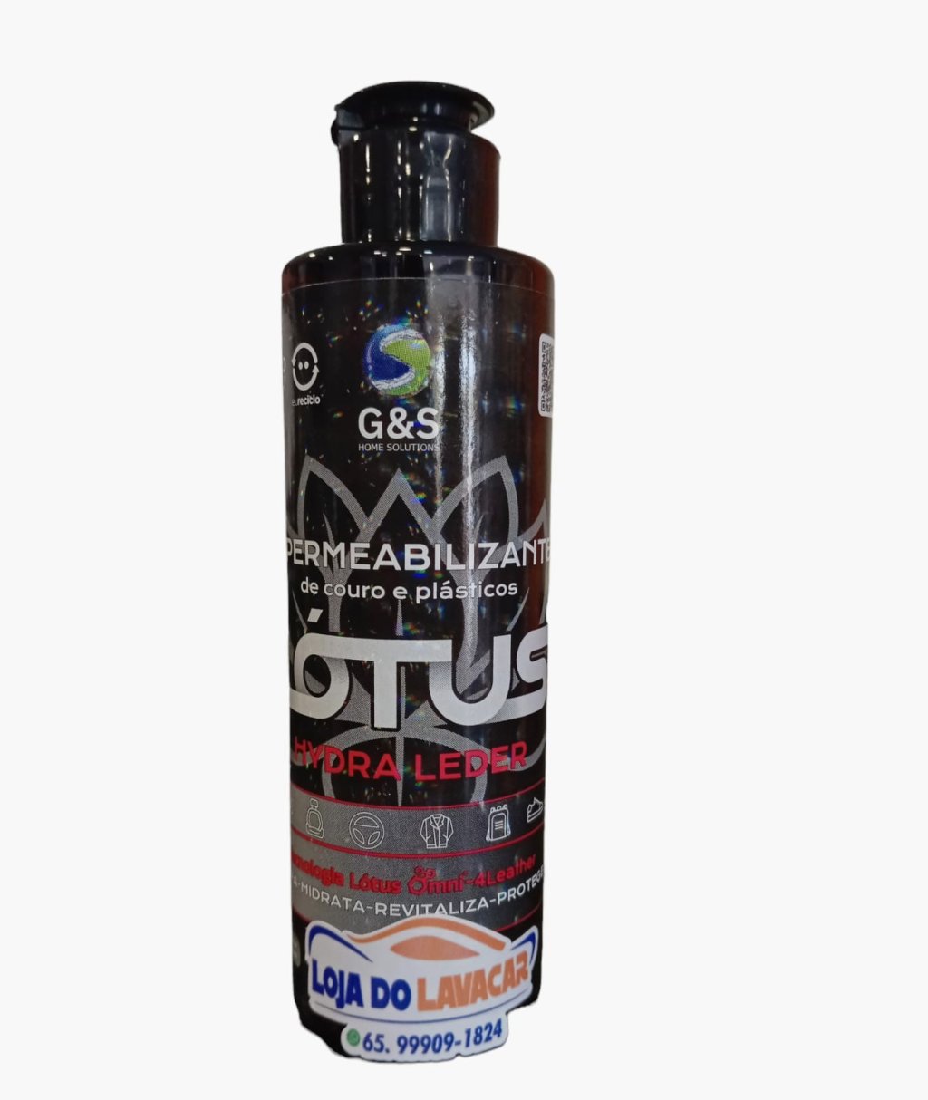 LÓTUS HYDRA LEDER - IMPERMEABILIZANTE TE COURO E PLÁSTICO