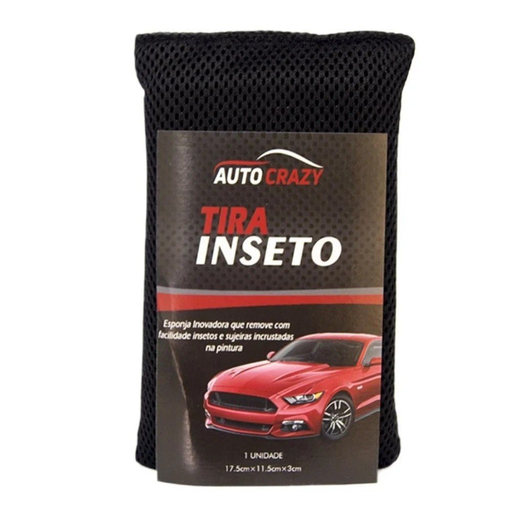 ESPONJA REMOVE INSETO - AUTO CRAZY