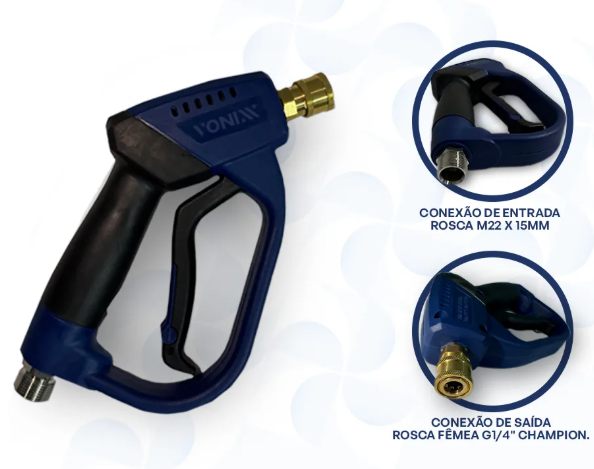 PISTOLA PARA LAVADORA DE ALTA PRESSÃO FAST