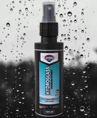 Cristalizador Hydroglass 120ml Vidros Para Brisa Água Janu