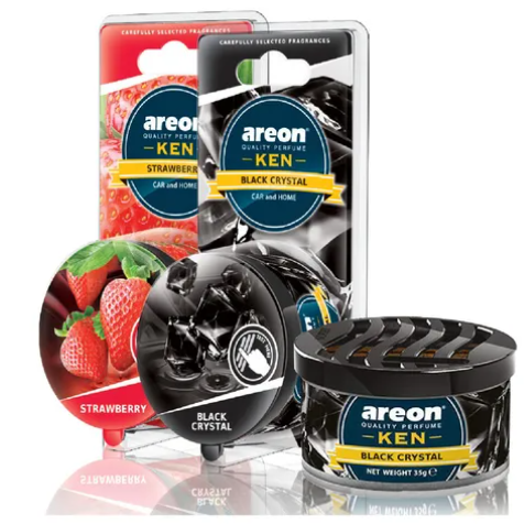 Aromatizante P/ Carro Perfume Automotivo Ken Cheirinho Areon (UNIDADE)