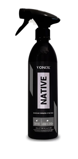 Cera De Carnauba Liquida Automotiva Em Spray Native Vonixx