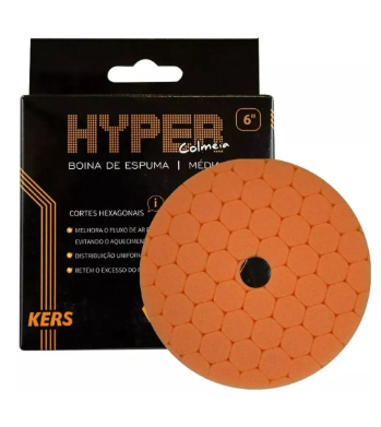 Boina Kers Media Hyper 3 Laranja Refino