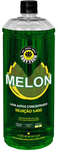 MELON Shampoo Automotivo Neutro Super Concentrado - EasyTech (1,5 L) Diluição: 1:400