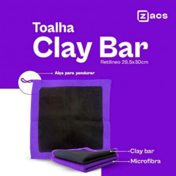Zacs Clay Bar 30x30 - Roxo - 1 - Unidade - 1 - 30 cm - 30 cm