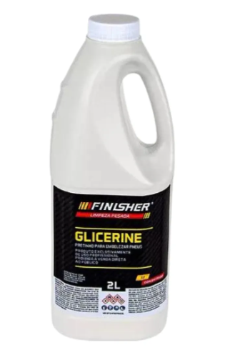 Pneu Pretinho Concentrado Brilho Glicerine Finisher